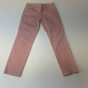 Loft Size 00P *Salmon(ish) Colored Cropped Trousers